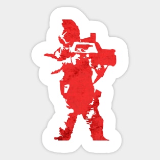 Alien Space Marines Sticker